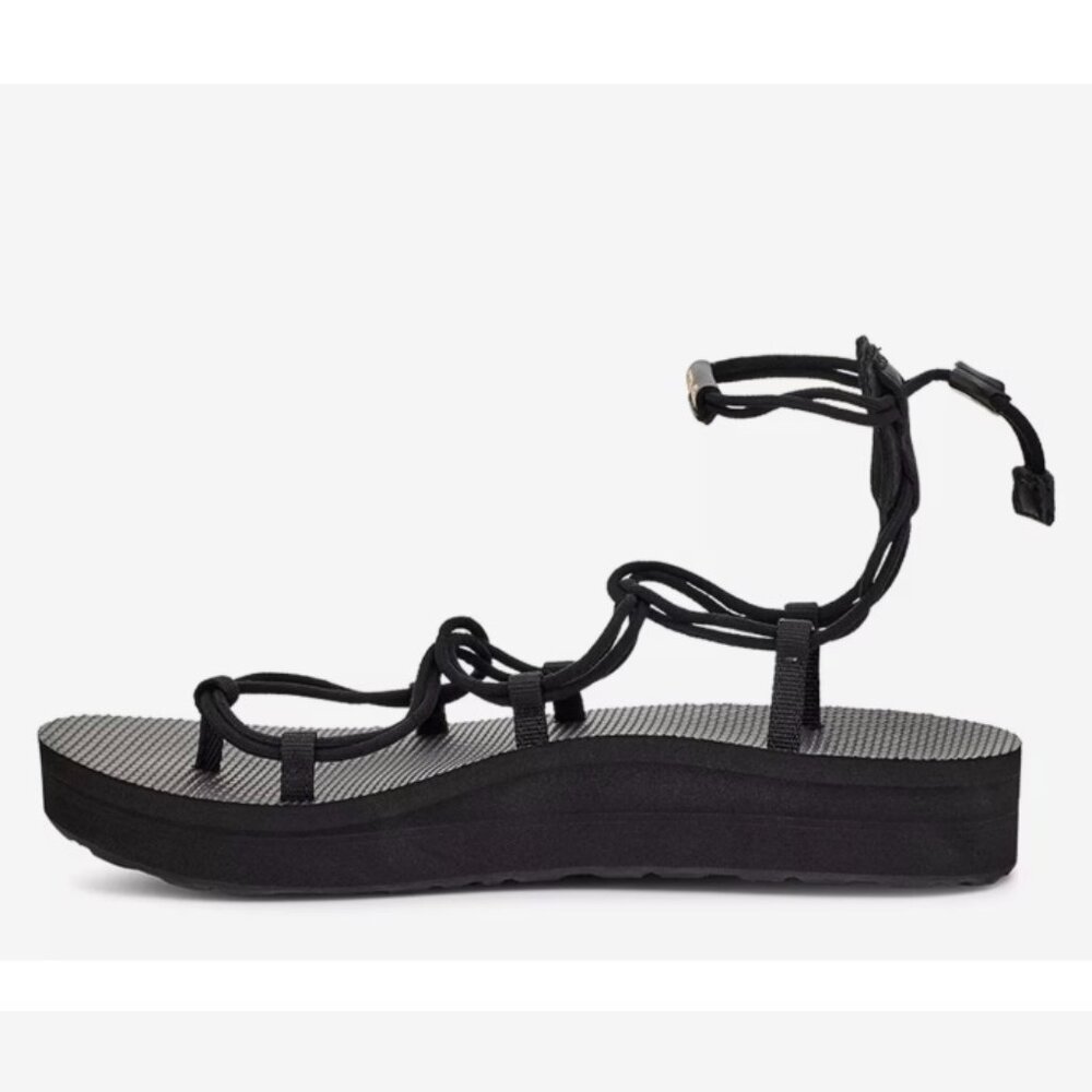 NWT Teva Midform Infinity Sandals - black - size 5